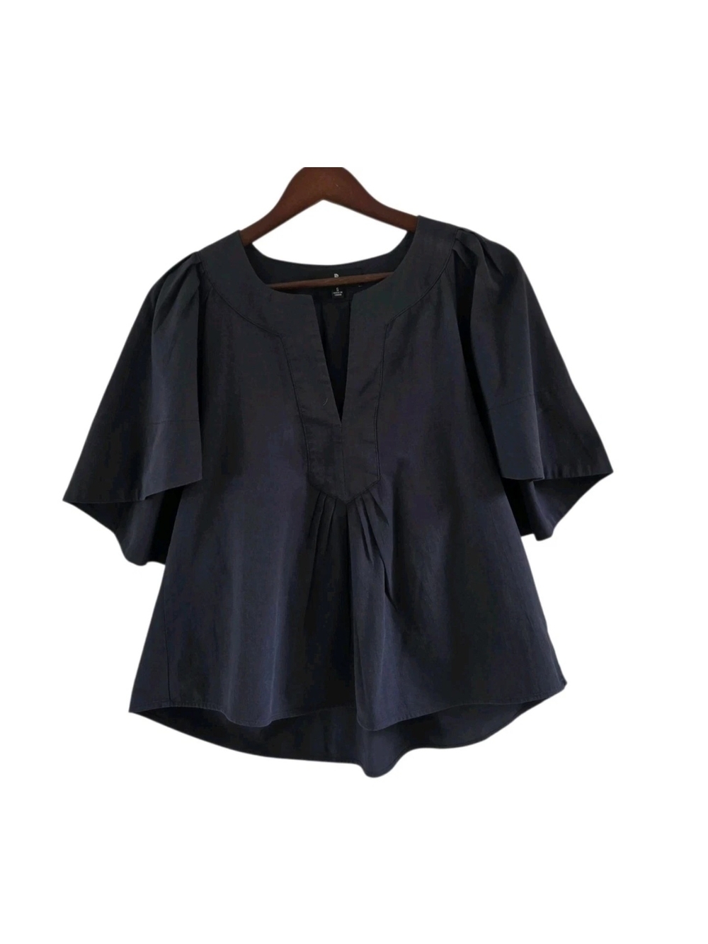 Pomander Place Finley Flutter Sleeve Navy Top Women’s S Tuckernuck Euc